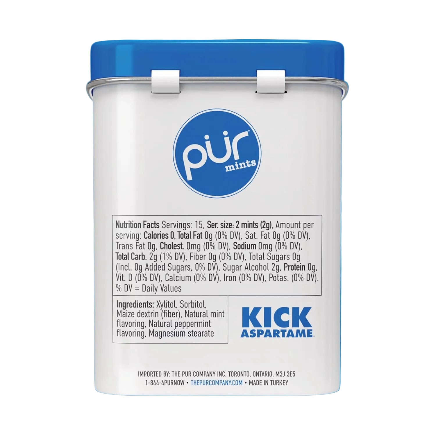 The Pur Company Inc. Peppermint Mints