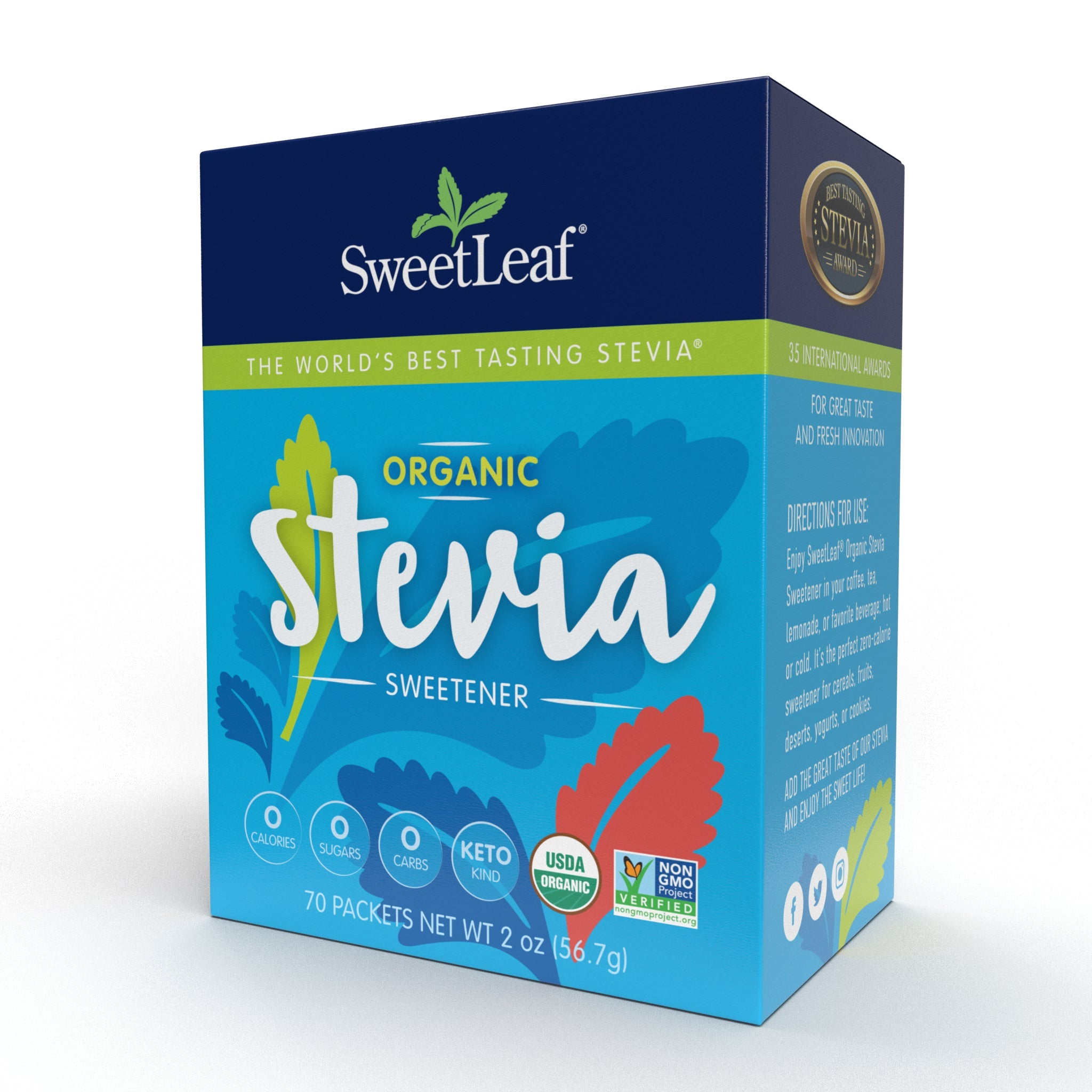 Sweetleaf Stevia Plus Fibre Packets