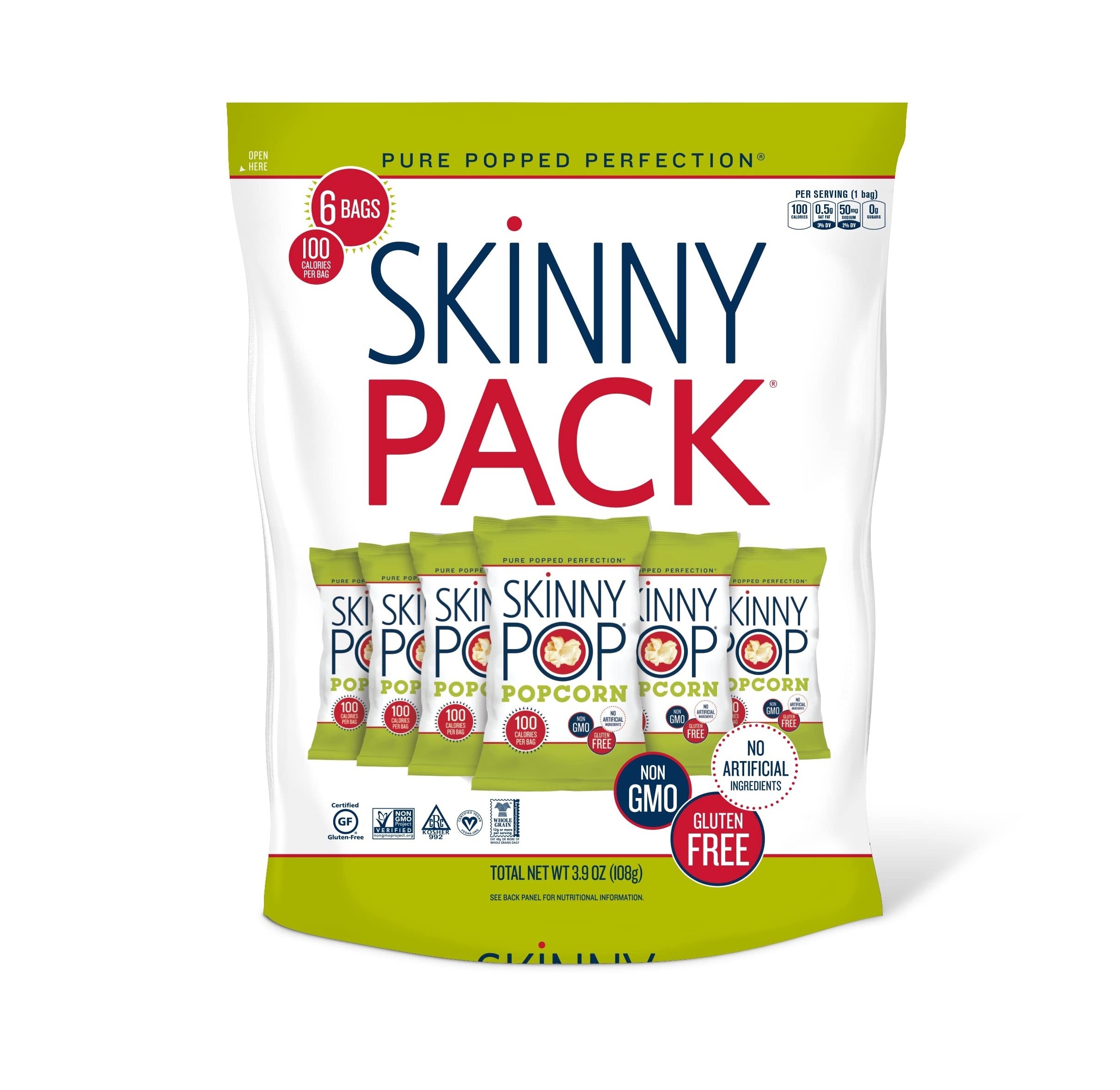 SkinnyPop Skinny Pop Pack Regular