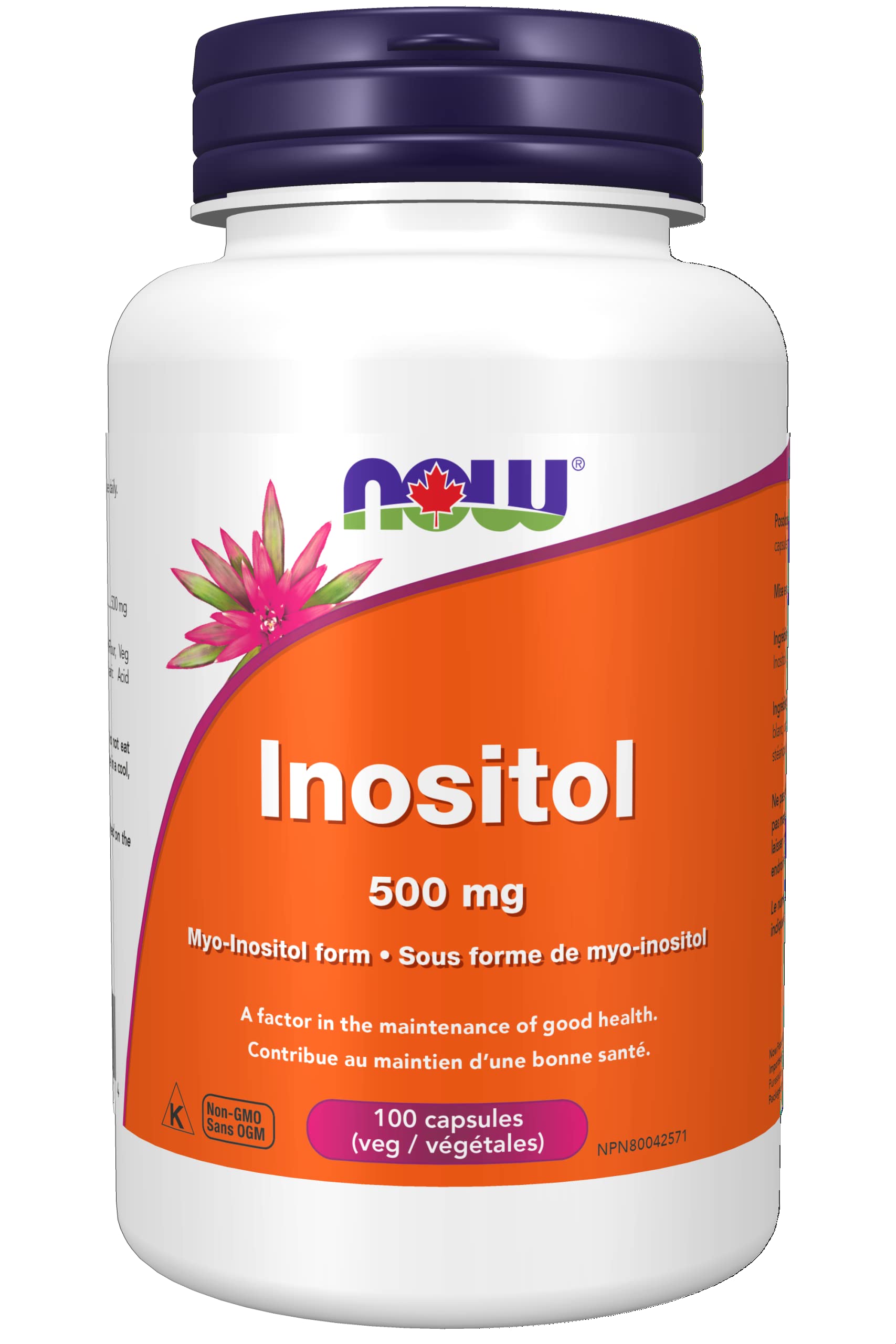 Now Inositol - 500Mg