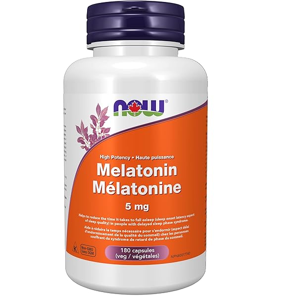 Now Melatonin - 5mg