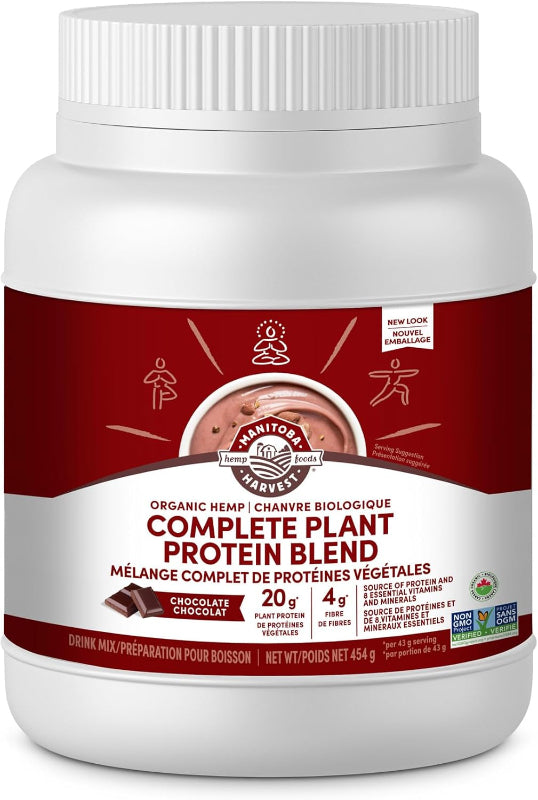 Manitoba Harvest Organic Plant Protein Blend- Chocolate