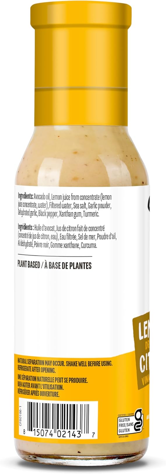 Lemon Garlic Dressing