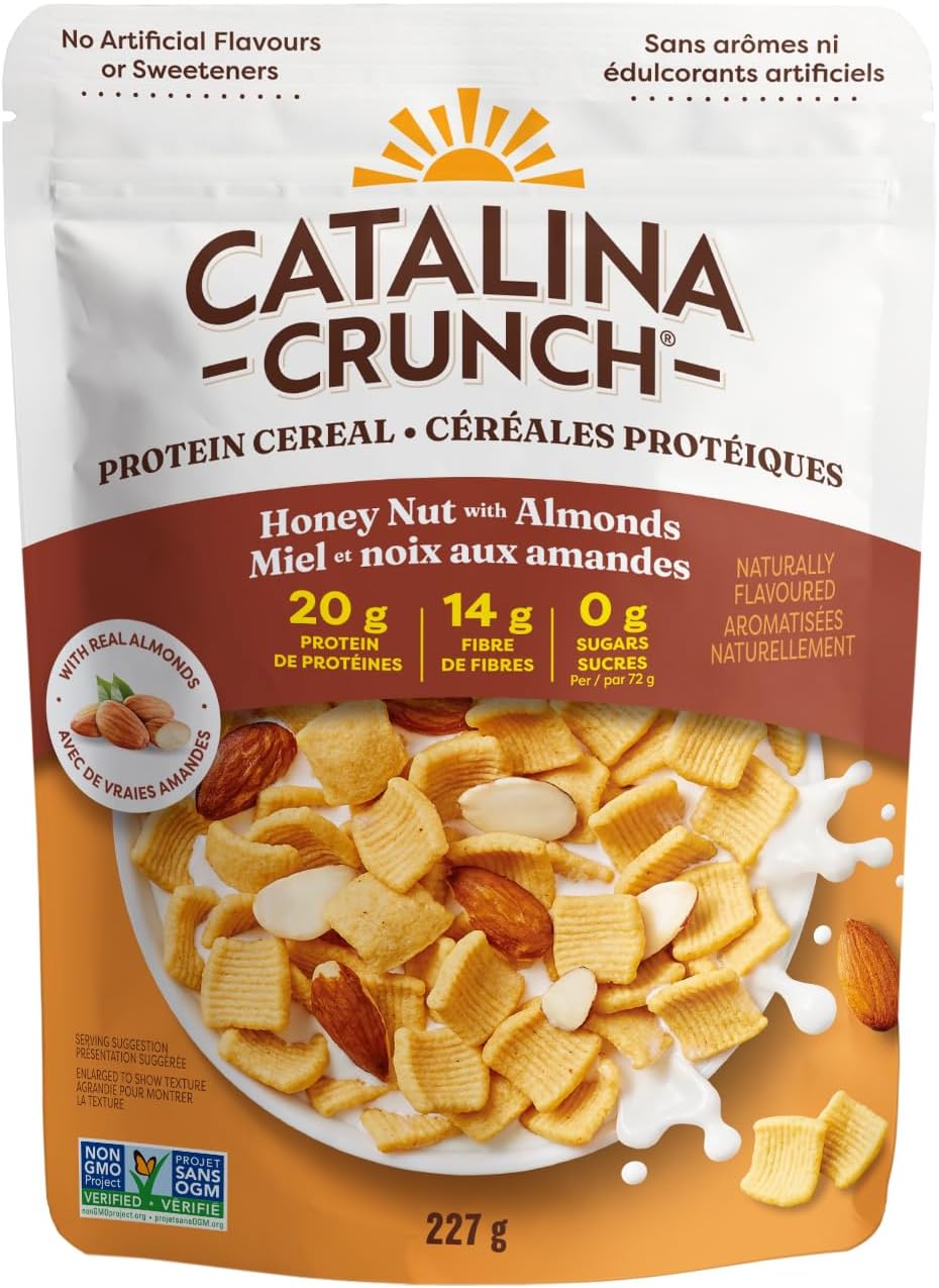 Catalina Crunch Honey Nut Protein Cereal With Almonds