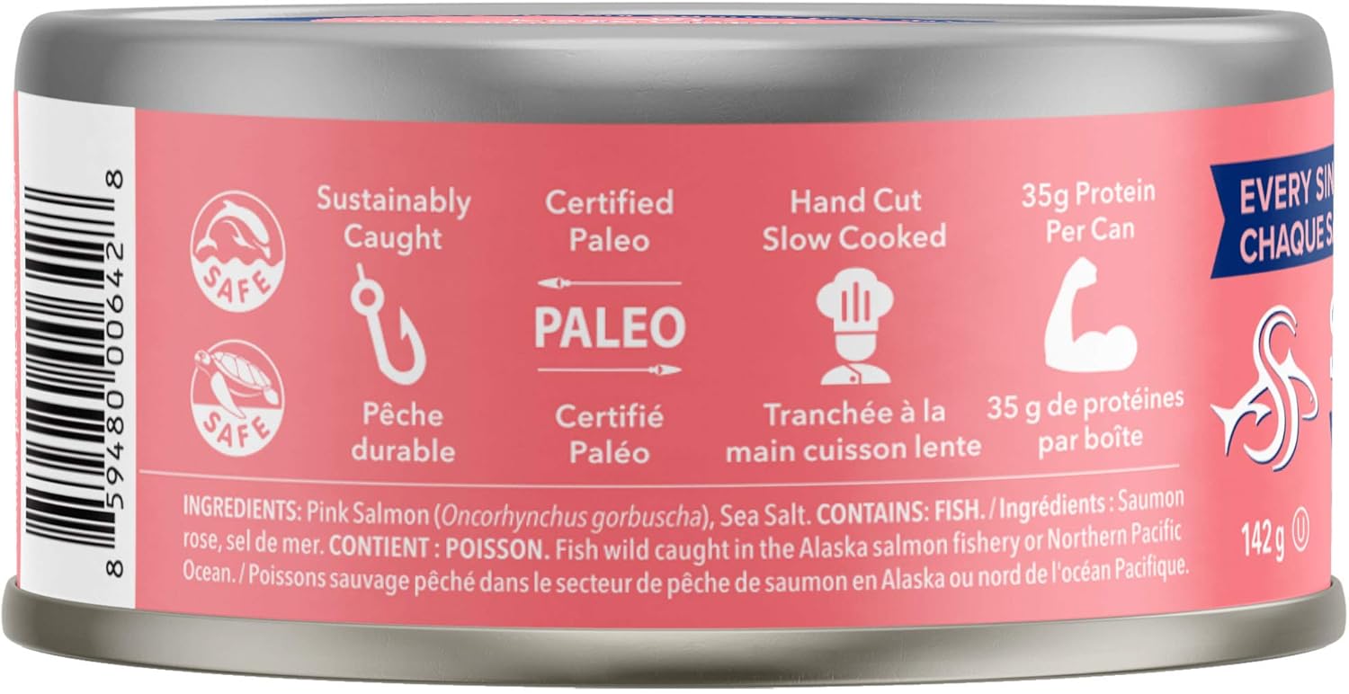 Safe Catch Wild Pink Salmon Salted