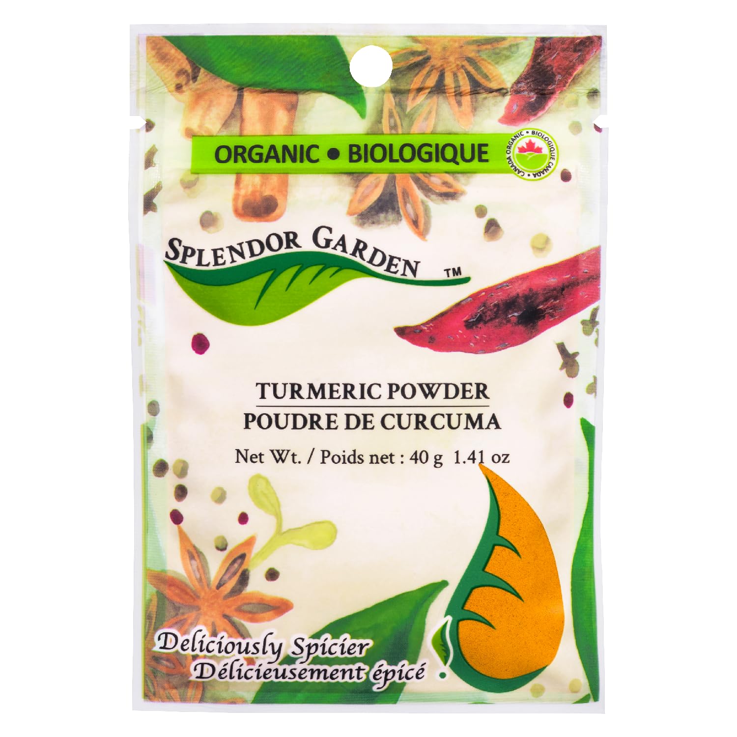 Splendor Garden Organic Turmeric Ground