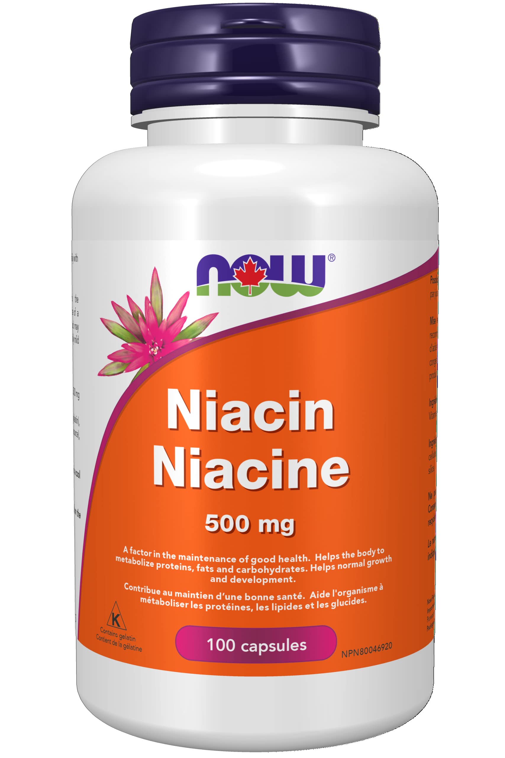 Now Niacin - 500Mg