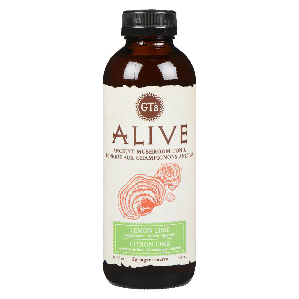 Alive Lemon Lime - Ancient Mushroom Tonic