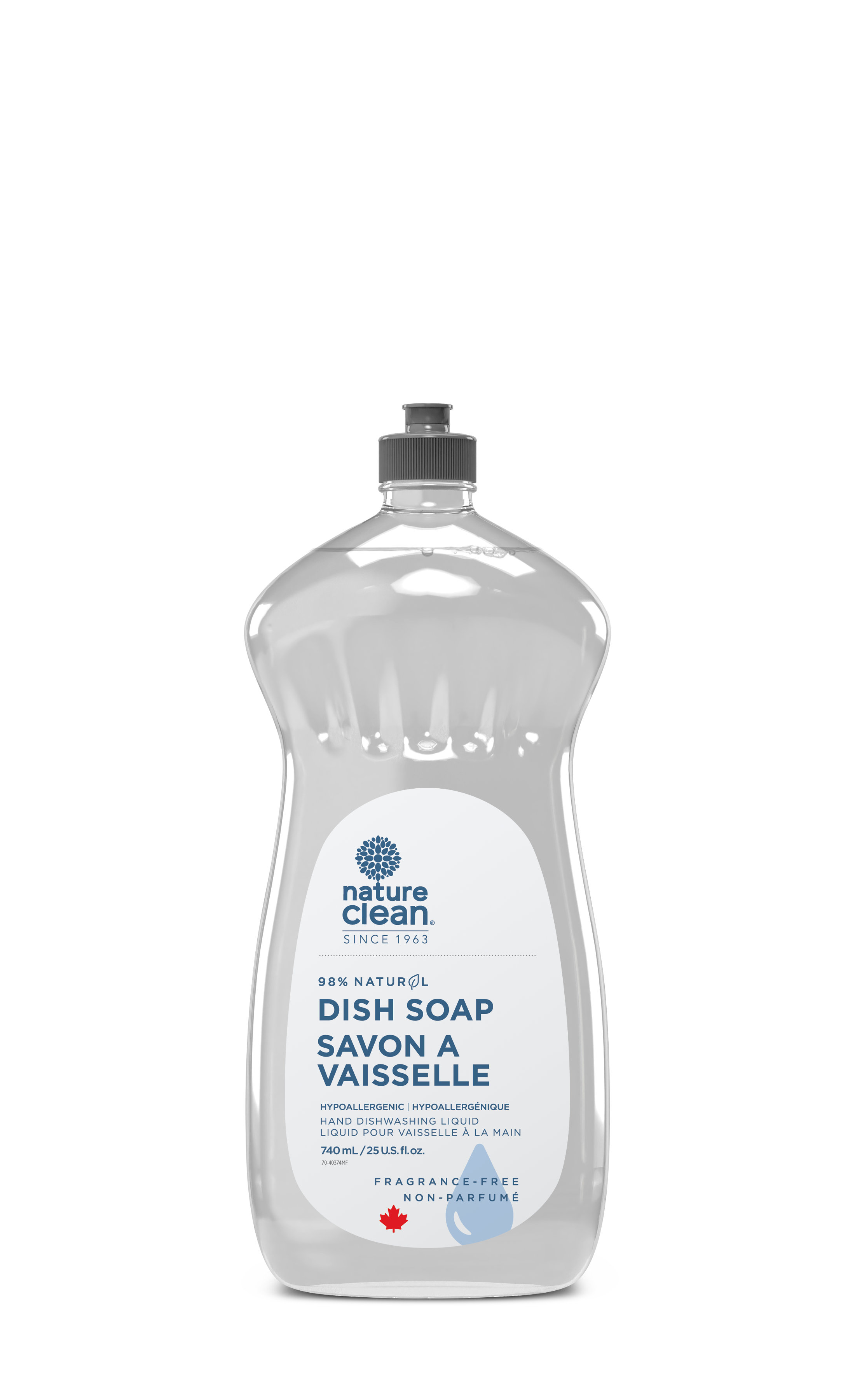 Nature Clean Unscented Dishwashing Liquid