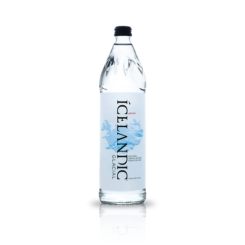 Icelandic Glacial Glass Bottle Natural Spring Water