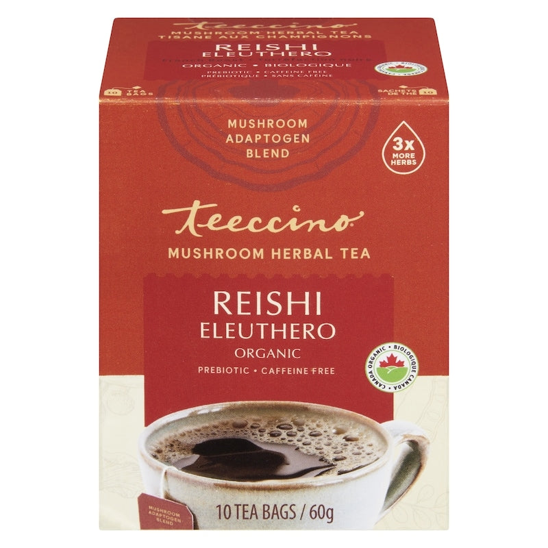 Teeccino Reishi Eleuthero Tea