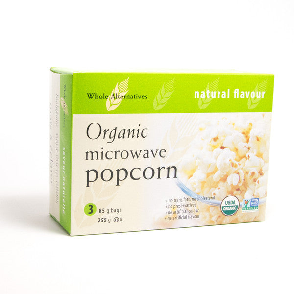 Whole Alternatives Organic Microwave Popcorn