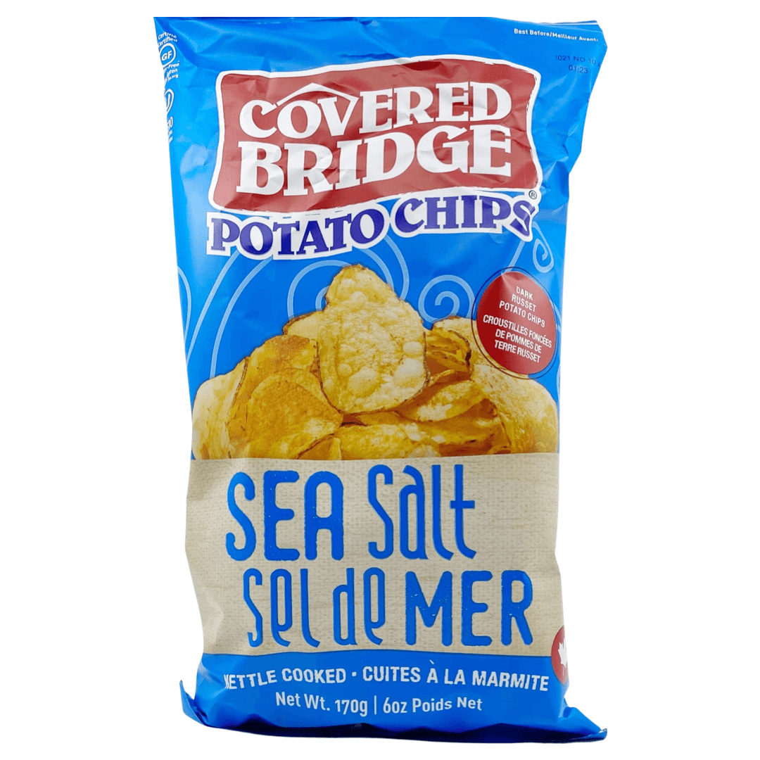 Covered Bridge Sea Salt Potato Chips
