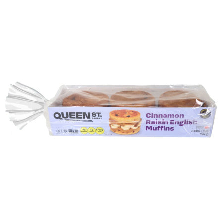 Queen St. Bakery Cinnamon Raisin English Muffins