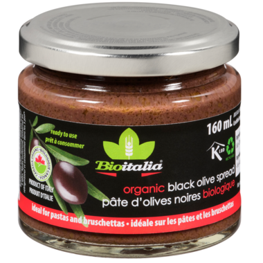 Bioitalia Organic Black Olive Spread