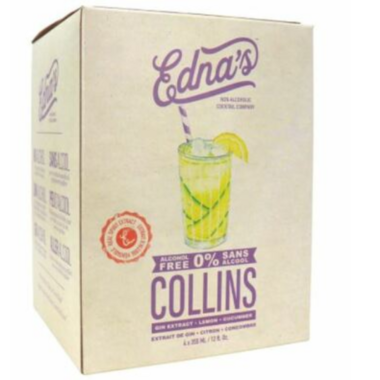 Edna's Non-Alcoholic Collins Cocktail