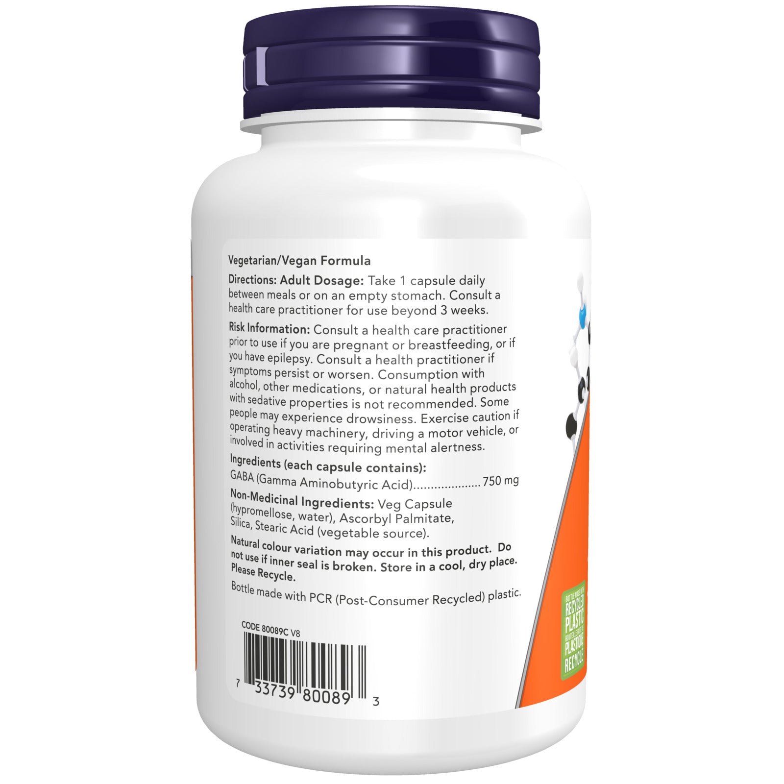 Gaba Extra Strength - 750Mg