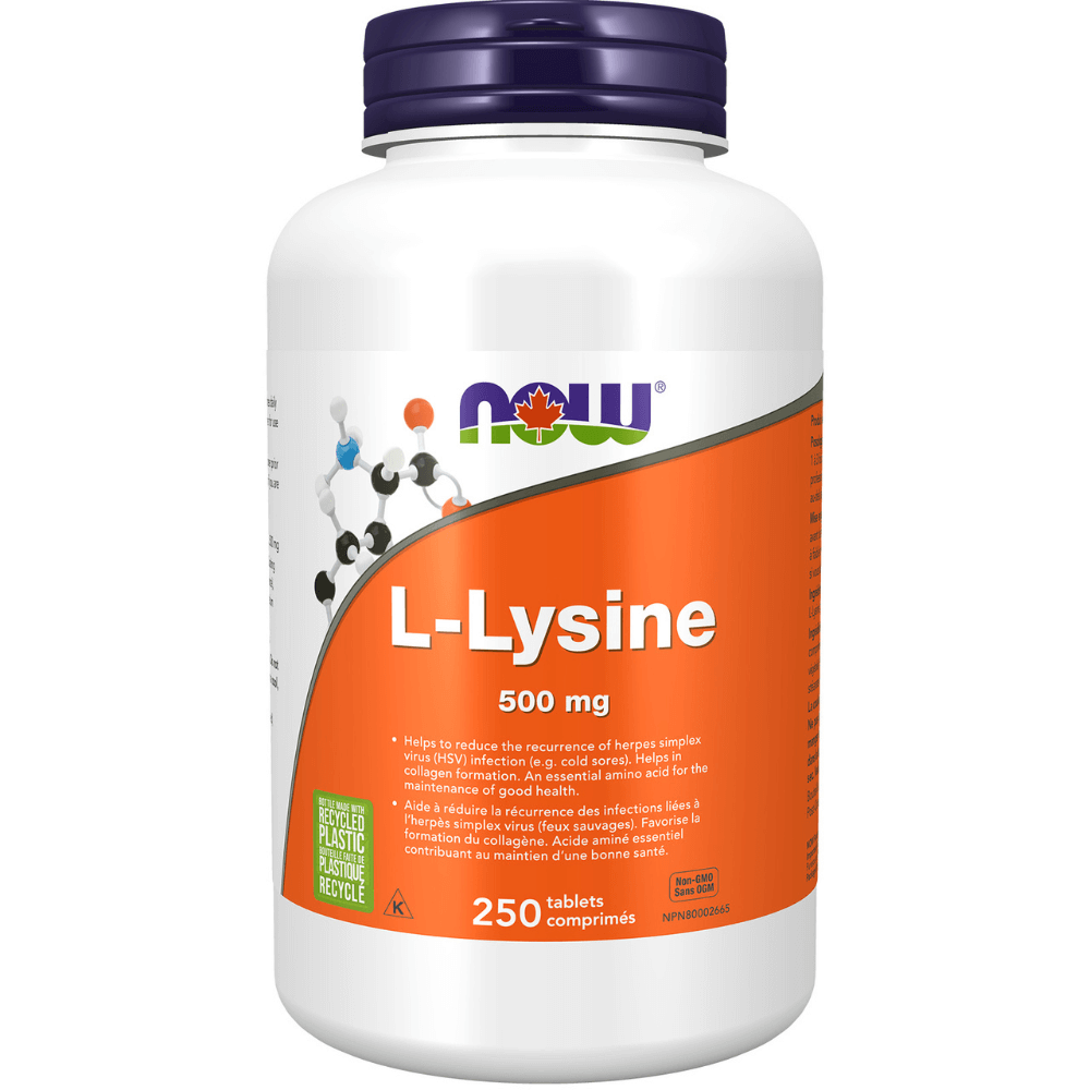 Now L-Lysine - 500Mg