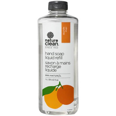 Nature Clean Citrus Liquid Hand Soap Refill