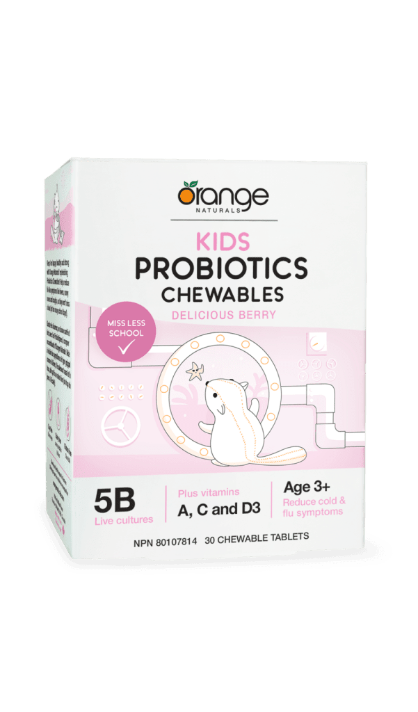 Kids Delicious Berry Probiotic Chewables
