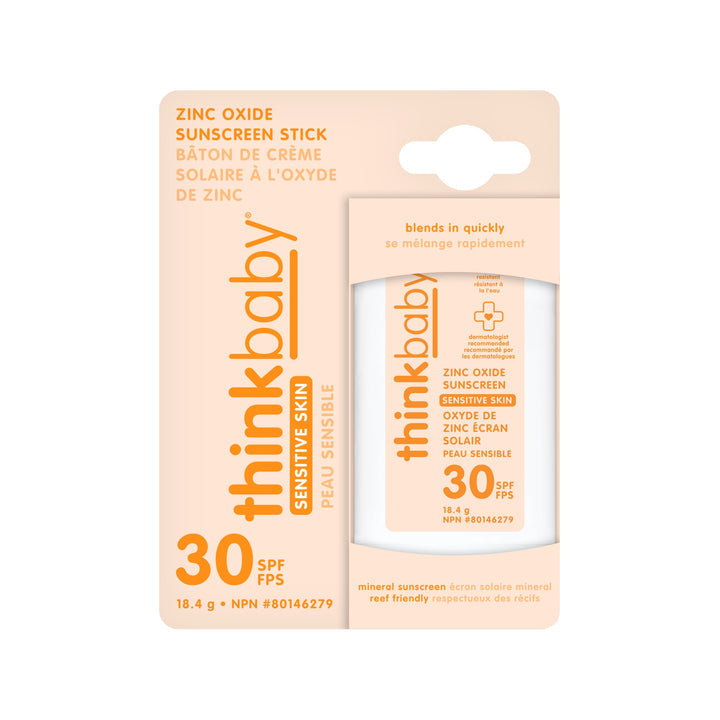 Think Thinkbaby SPF30 Zinc Oxide Sensitive Skin Sunscreen Stick