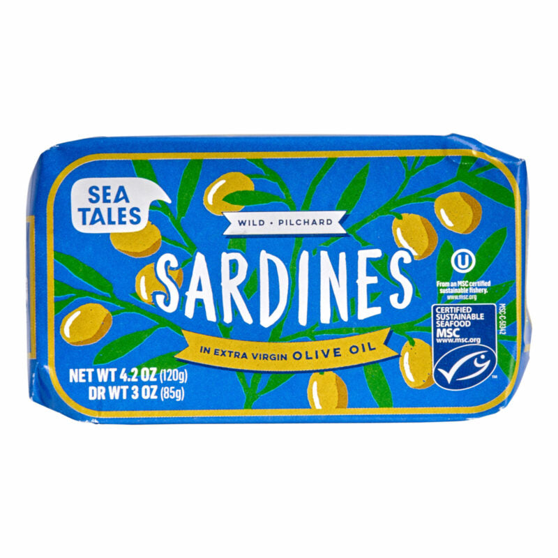 Sea Tales Wild Sardines in Extra Virgin Olive Oil