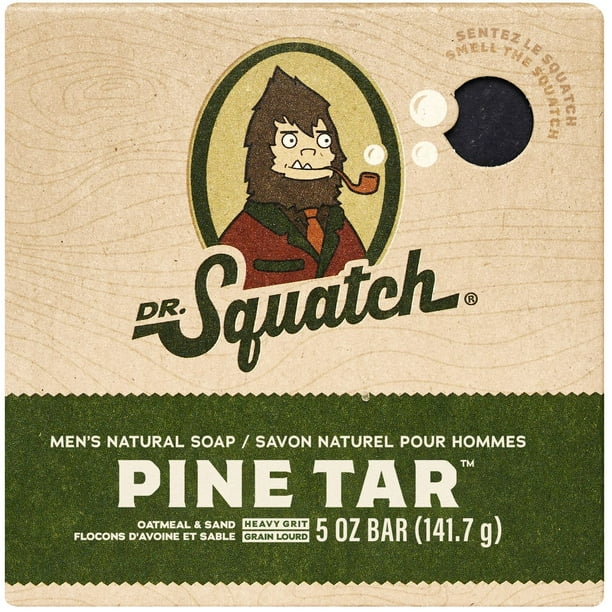 Dr. Squatch Pine Tar Men's Bar Soap