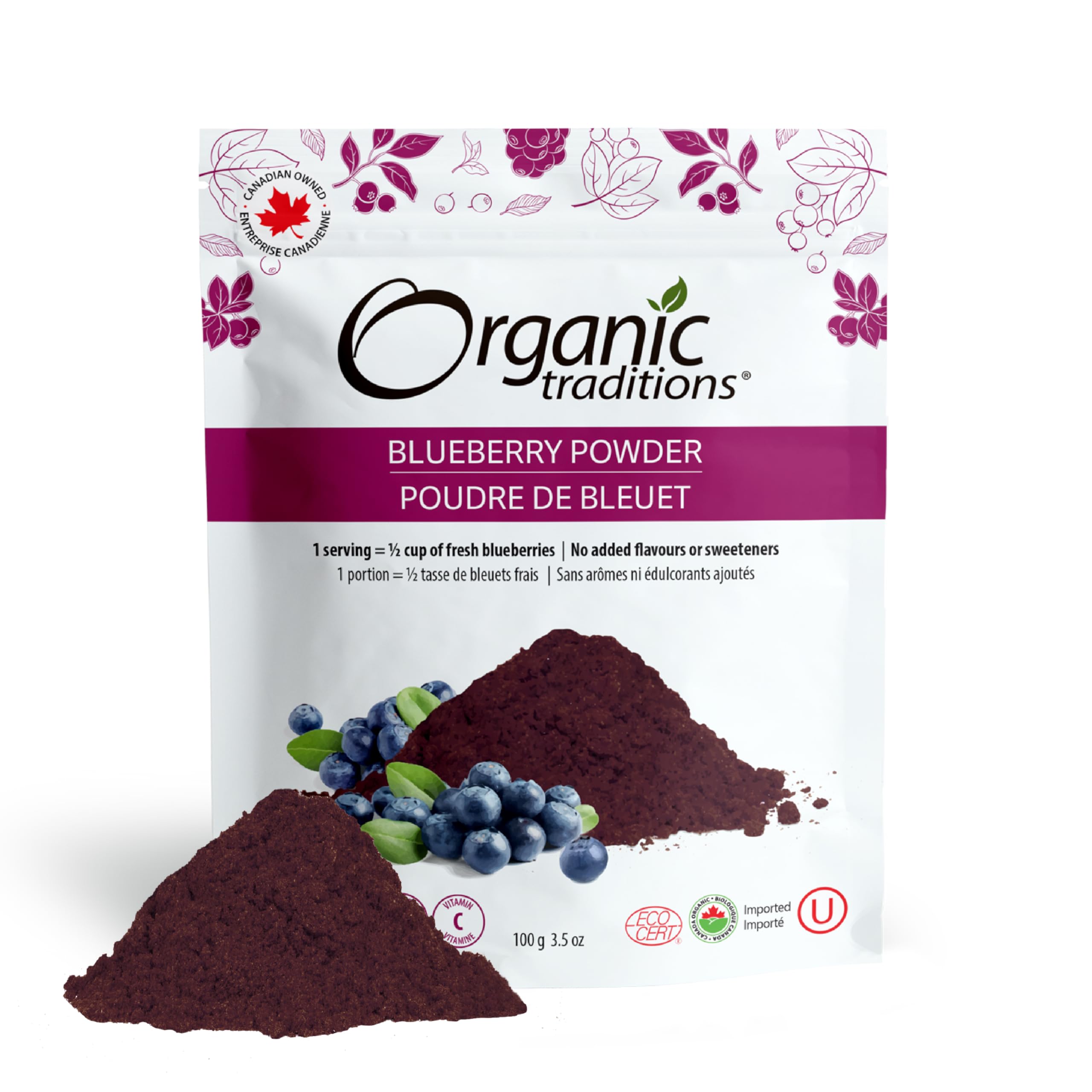 Organic Traditions Blueberry Powder