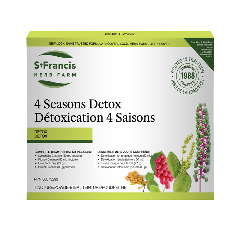St. Francis Herb Farm 4 Seasons Detox Kit