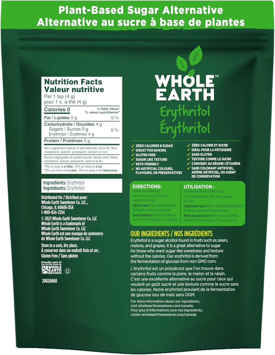 Erythritol Plant-Based Sugar Alternative