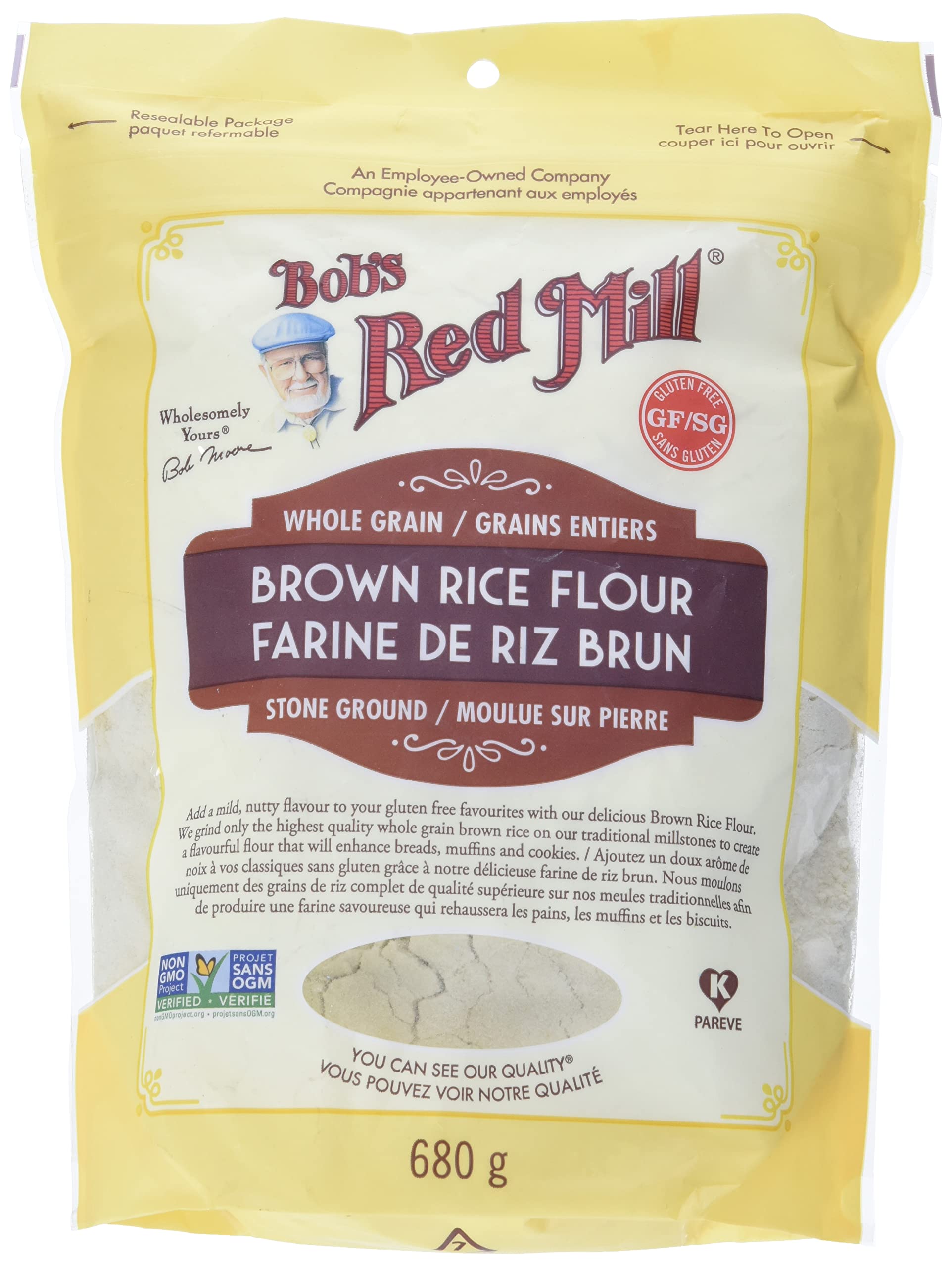 Whole Grain Brown Rice Flour