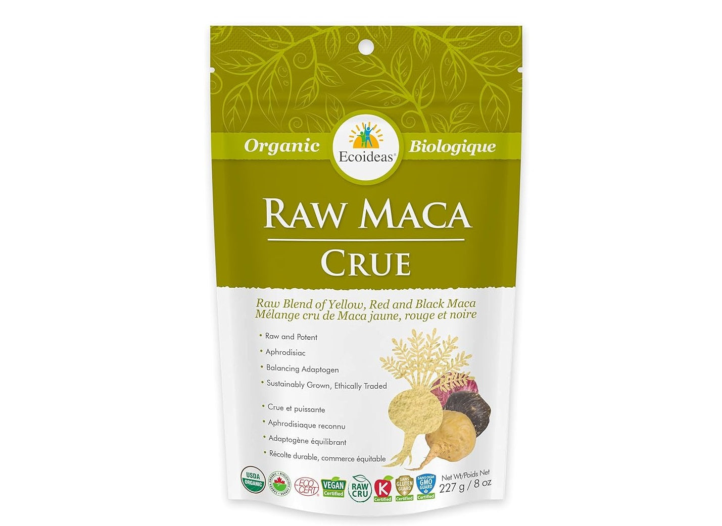 Ecoideas Organic Raw Maca