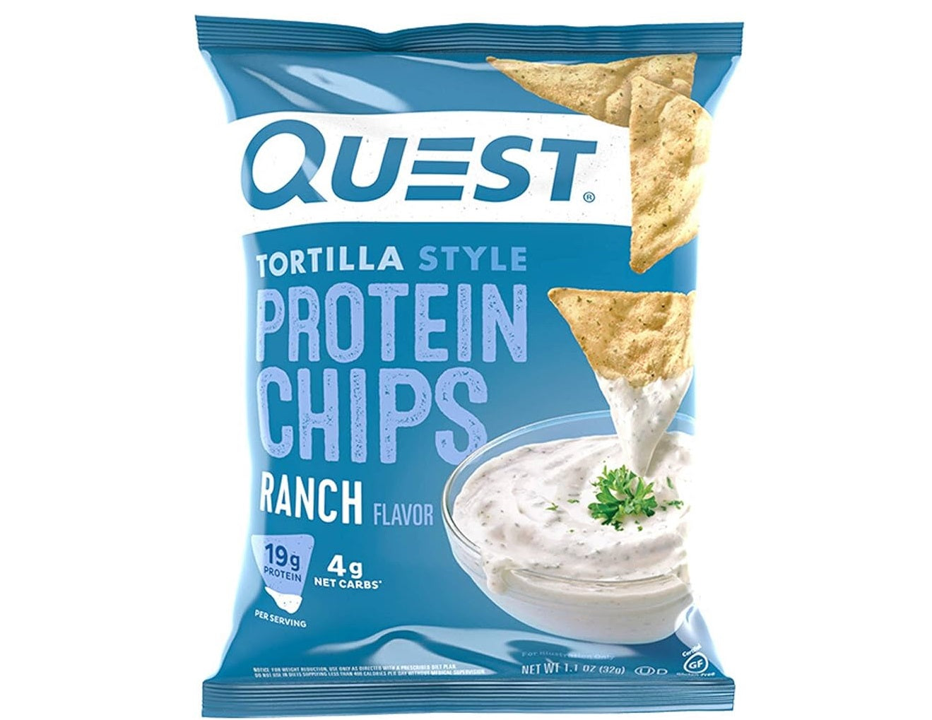 Quest Ranch Tortilla Protein Chips