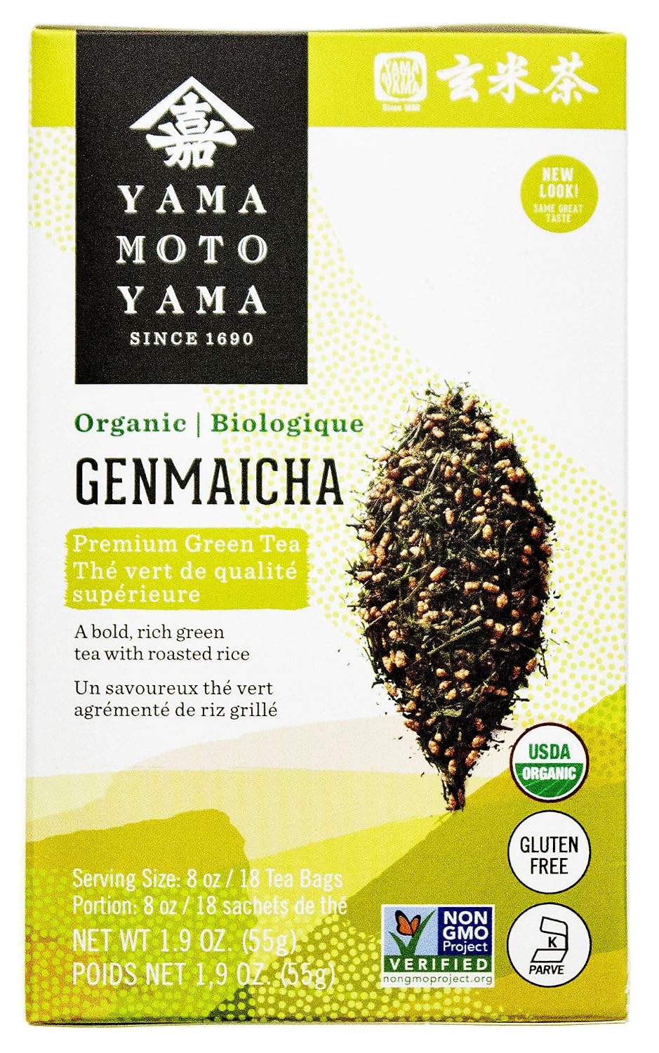 Stash Tea Yamamotoyama Organic Genmaicha Premium Green Tea