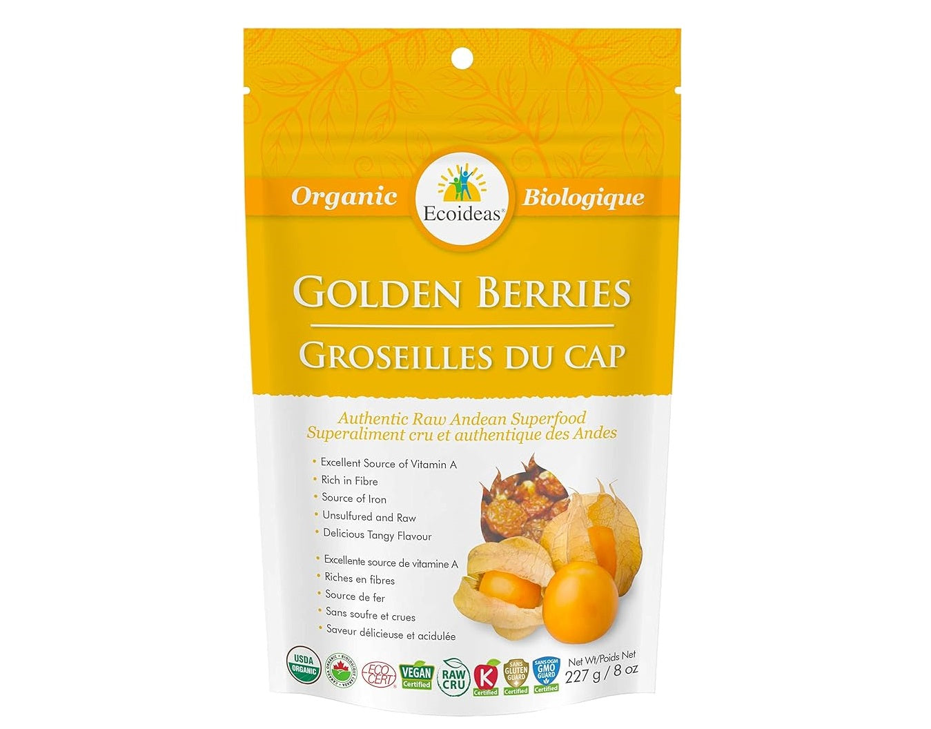 Organic Golden Inca Berries
