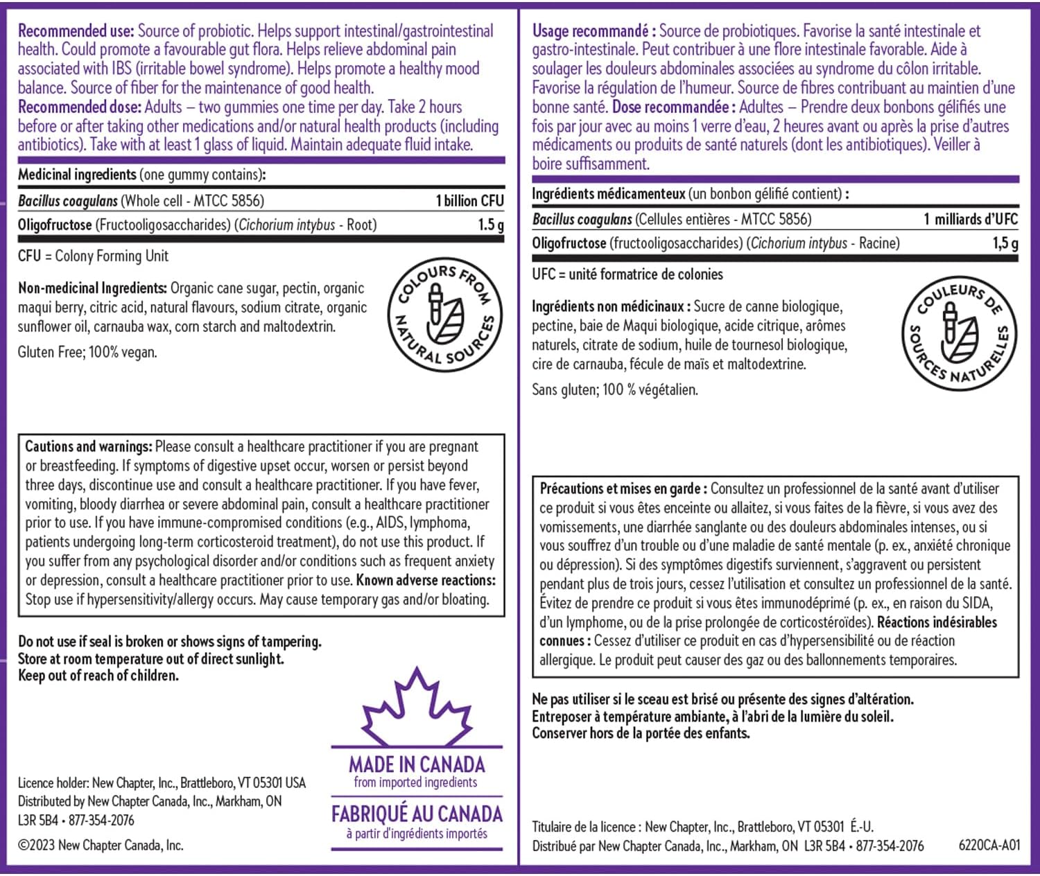 New Chapter All-Flora Advanced Gut Health Probiotic