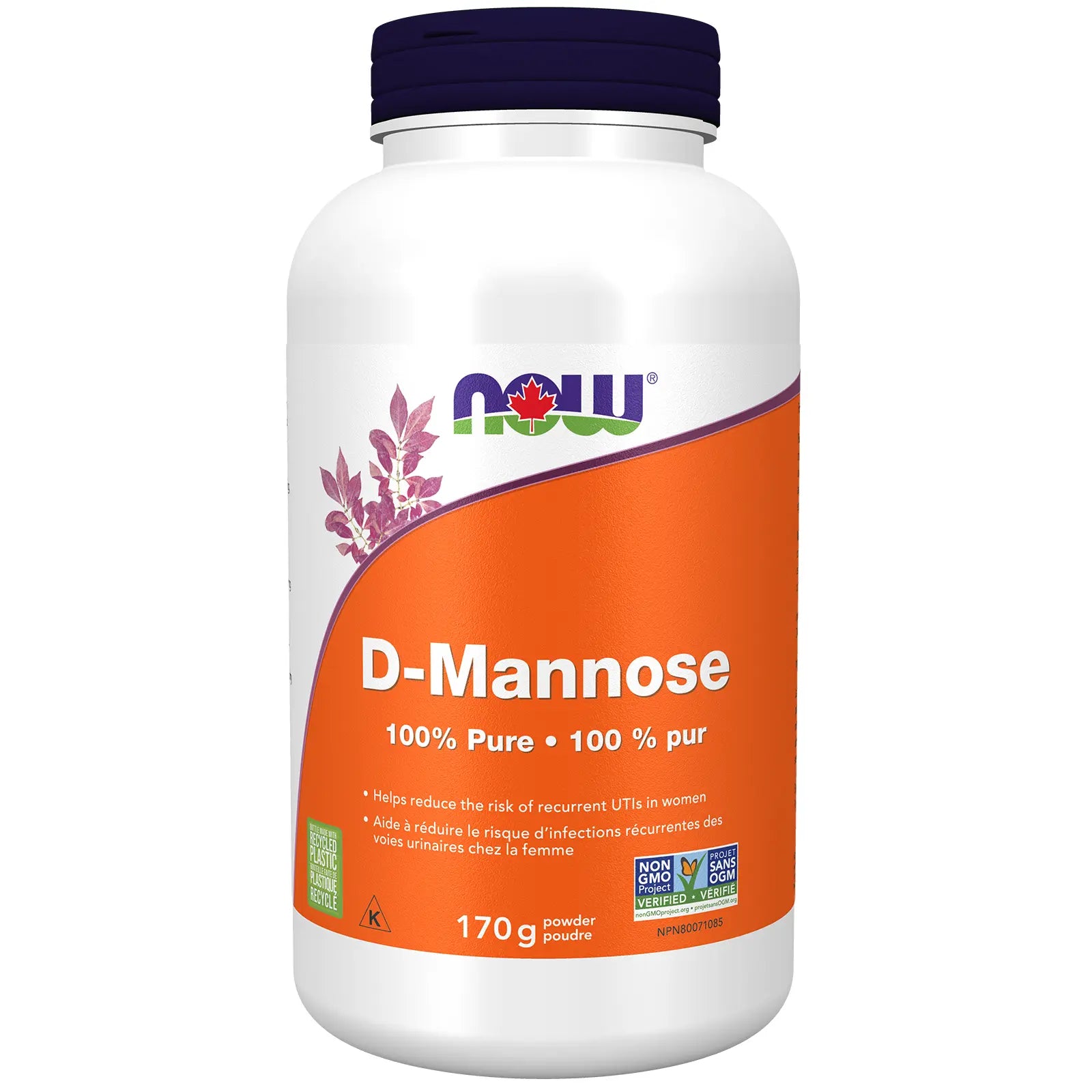 Now 100% Pure D-Mannose