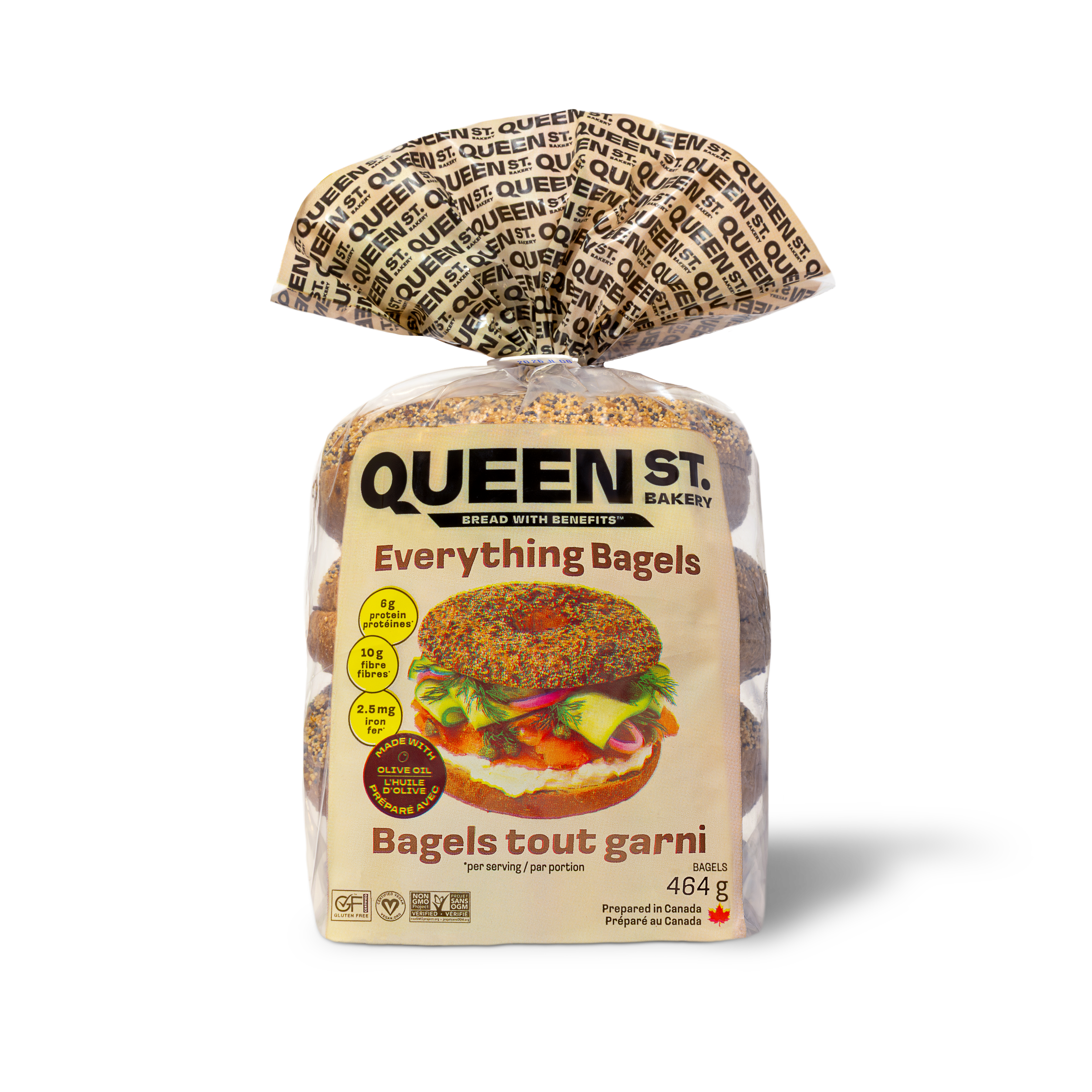 Queen St. Bakery Superfood Everything Bagel