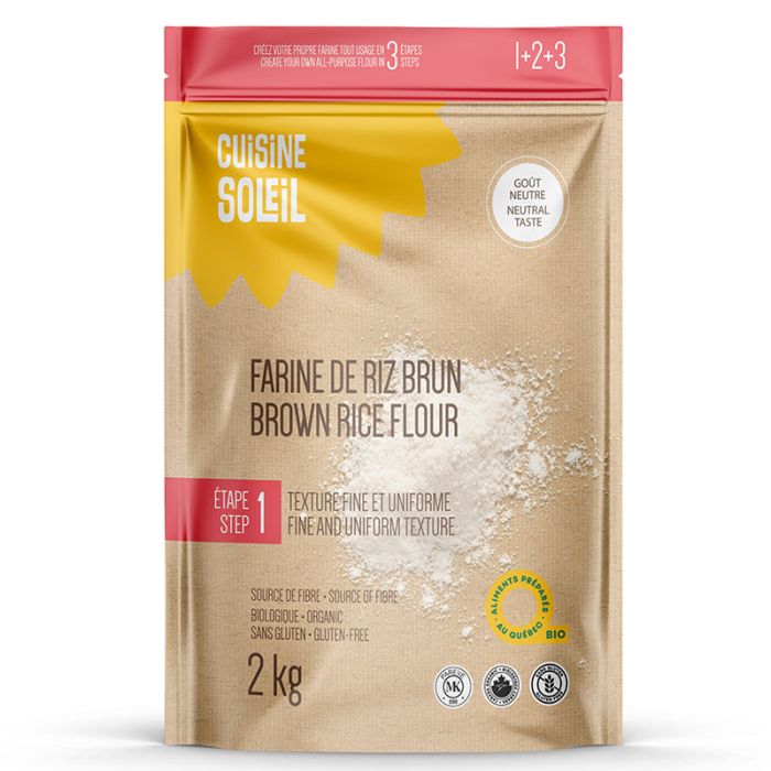 Cuisine Soleil Organic Brown Rice Flour