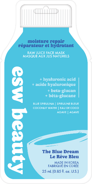 ESW Beauty The Blue Dream Moisture Repair Face Mask