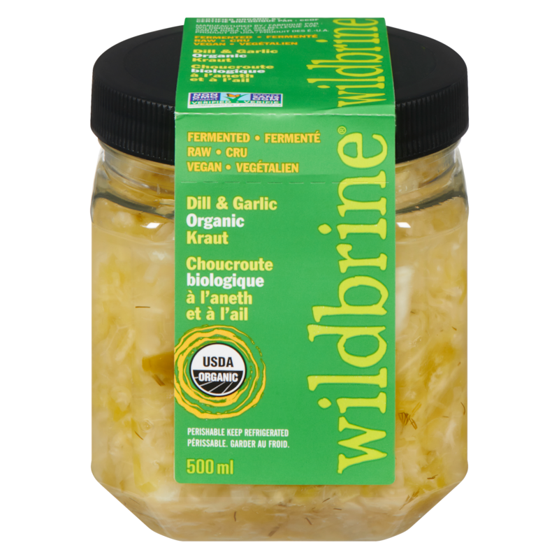 Wildbrine Organic Dill & Garlic Kraut