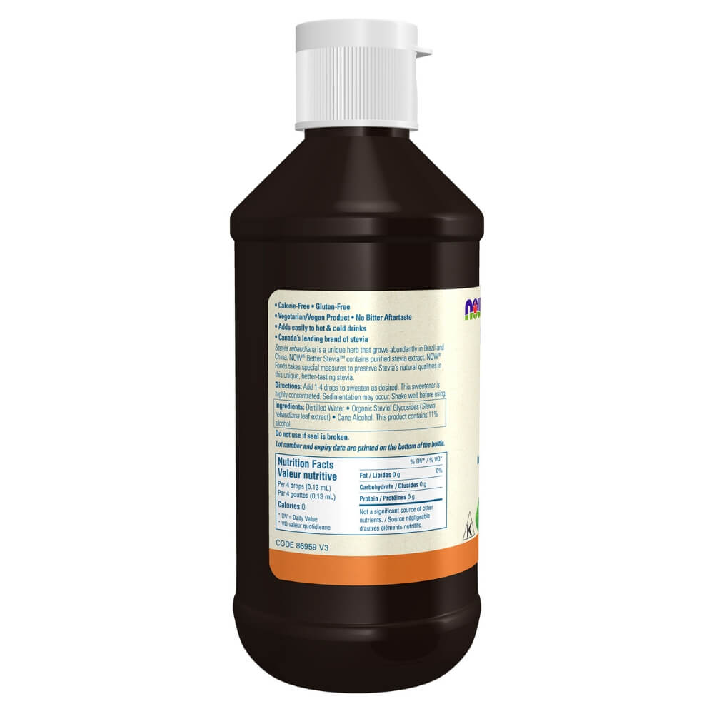 Now Better Stevia Original Liquid
