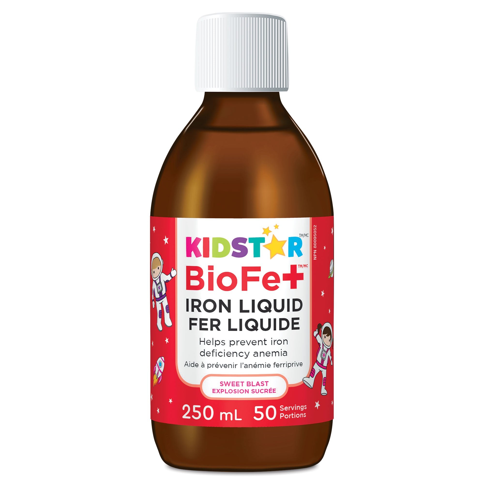 Kidstar BioFe + Iron Liquid Sweet Blast