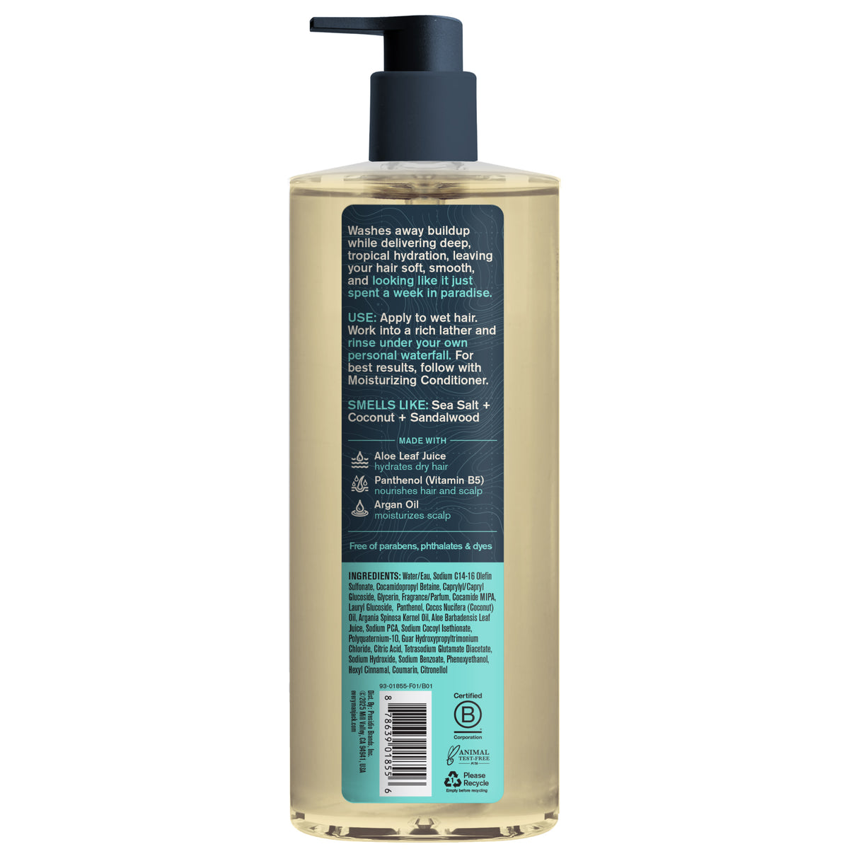 Every Man Jack Caribbean Coconut Moisturizing Shampoo