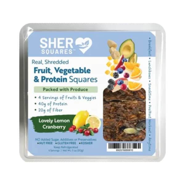 Lemon Cranberry Squares