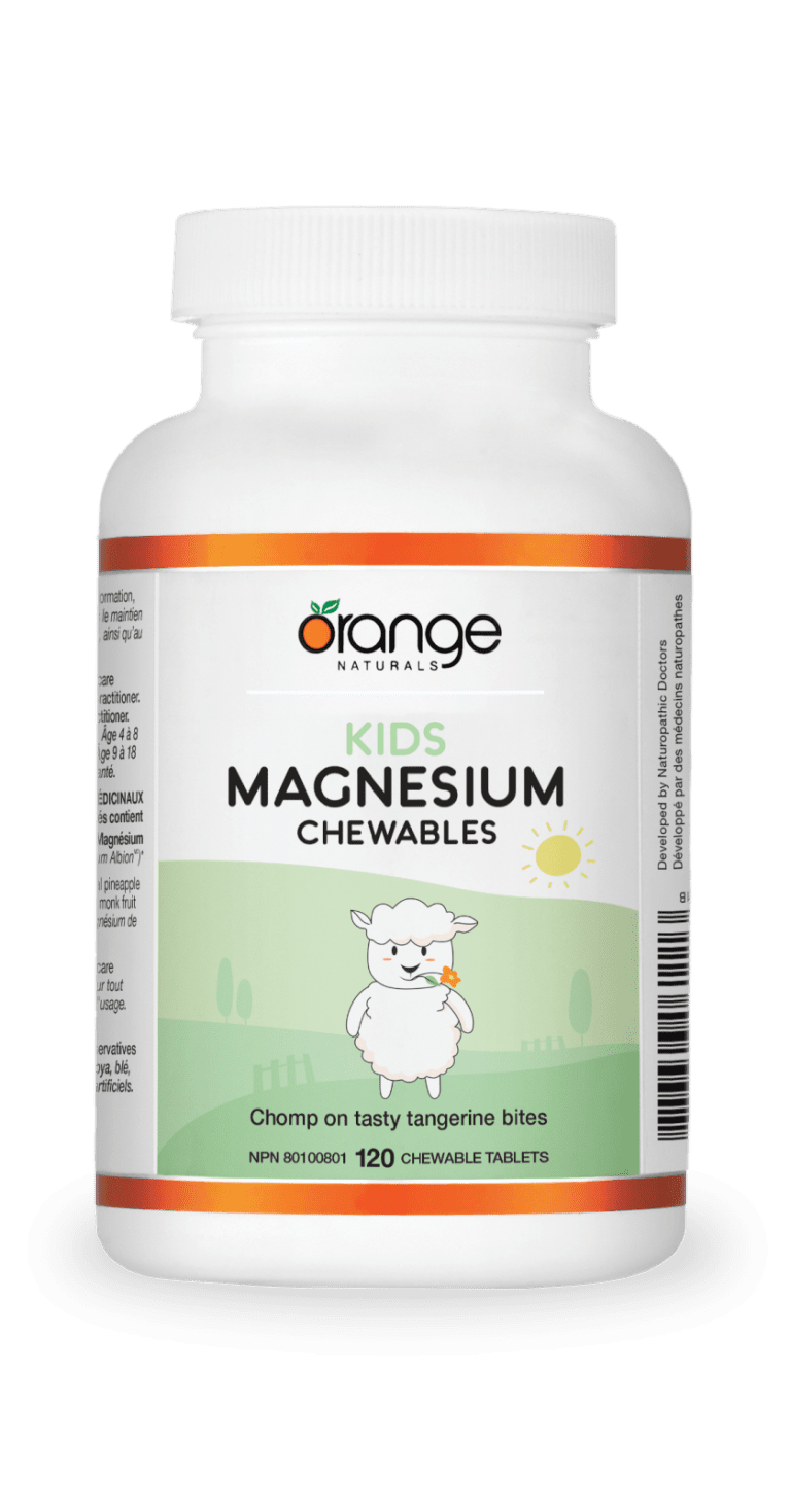 Orange Naturals Tangerine Kids' Magnesium Chewables