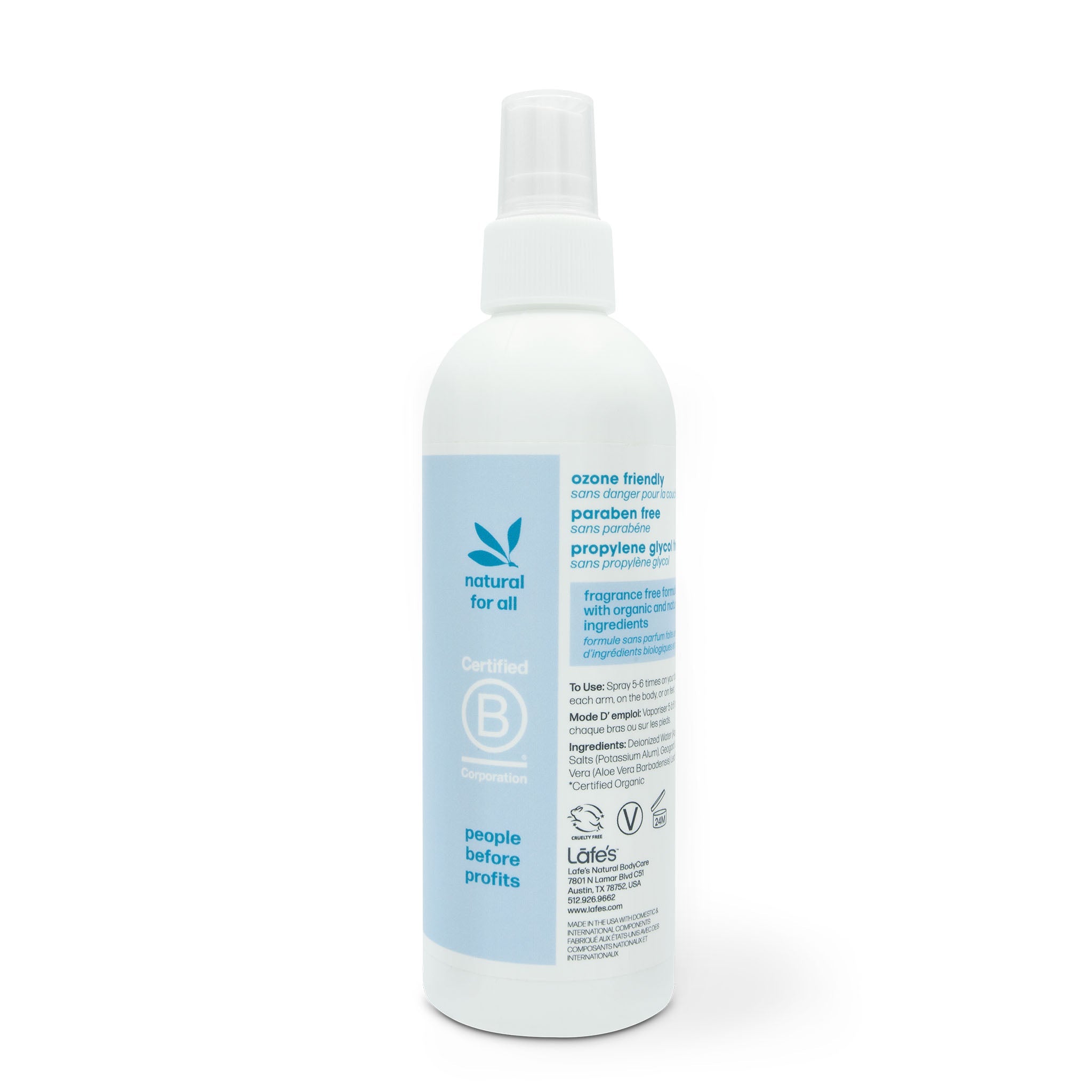 Unscented Deodorant Spray