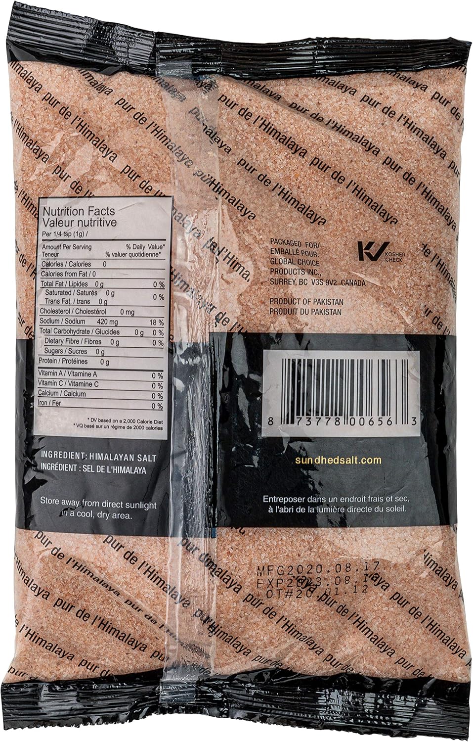 Sundhed Himalayan Himalayan Pink Salt - Fine