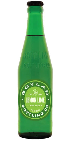 Boylan Soda Lemon Lime Cane Sugar Soda
