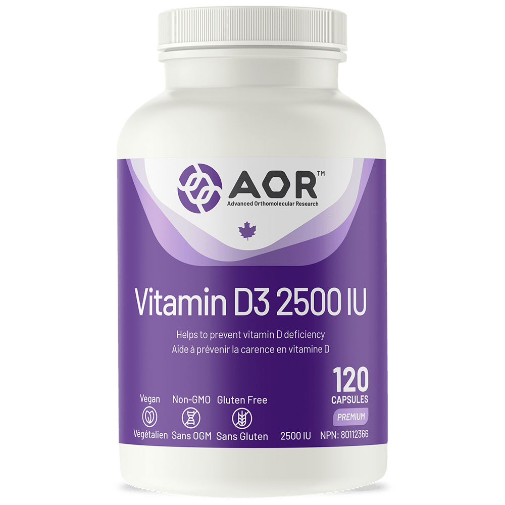AOR Vitamin D3 2500IU